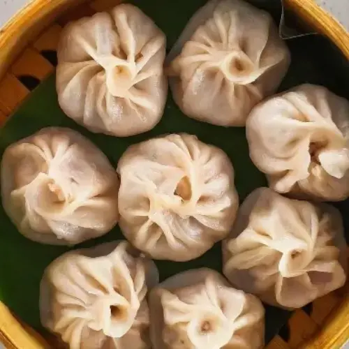 蒸豬肉蔬菜水餃（8 粒）